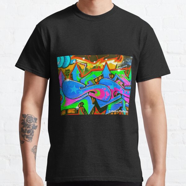Graffiti Wall #2 West Philly Abstract Classic T-Shirt