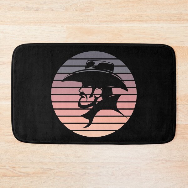 Item preview, Old cowboy head retro sunset vintage designed and sold by Trantor-Tees.