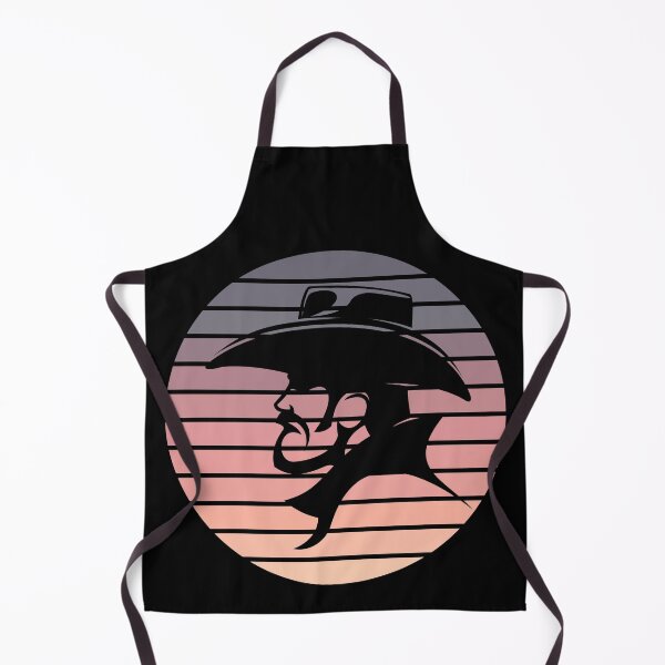 Item preview, Old cowboy head retro sunset vintage designed and sold by Trantor-Tees.