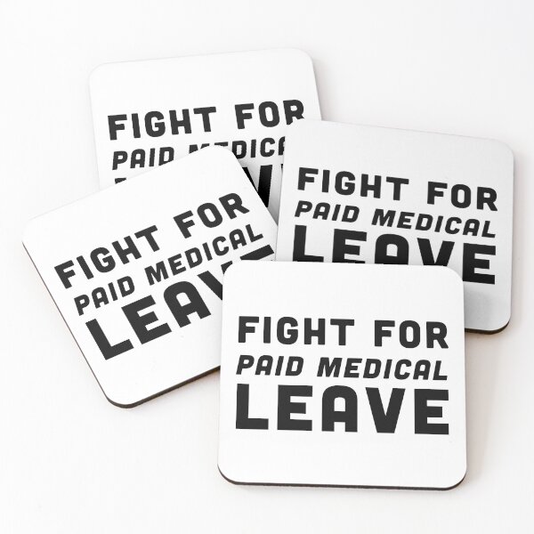 Item preview, Fight For Paid Medical Leave Defend Your Rights - Black Text designed and sold by Voyshop.