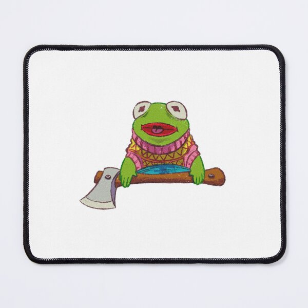 Item preview, Unhinged Baby Kermie with Axe and Cottagecore Sweater designed and sold by catgams.