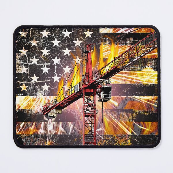 Item preview, Tower Crane Operator Flag designed and sold by Jared Davies.
