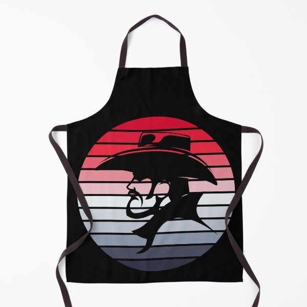 Item preview, Cowboy head retro sunset vintage designed and sold by Trantor-Tees.