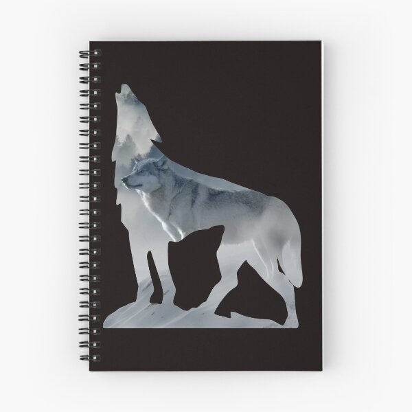 Item preview, Wolf silhouette design - Wolves designed and sold by Jessi-Sketches.