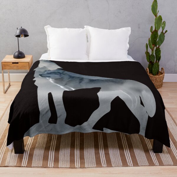 Item preview, Wolf silhouette design - Wolves designed and sold by Jessi-Sketches.