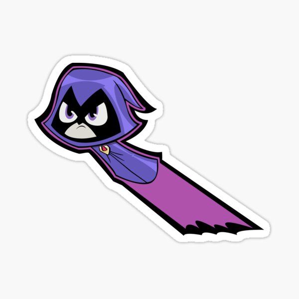 Teen Titans Raven Stickers | Redbubble