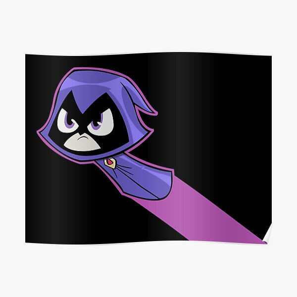 Teen Titans - Raven flying Poster