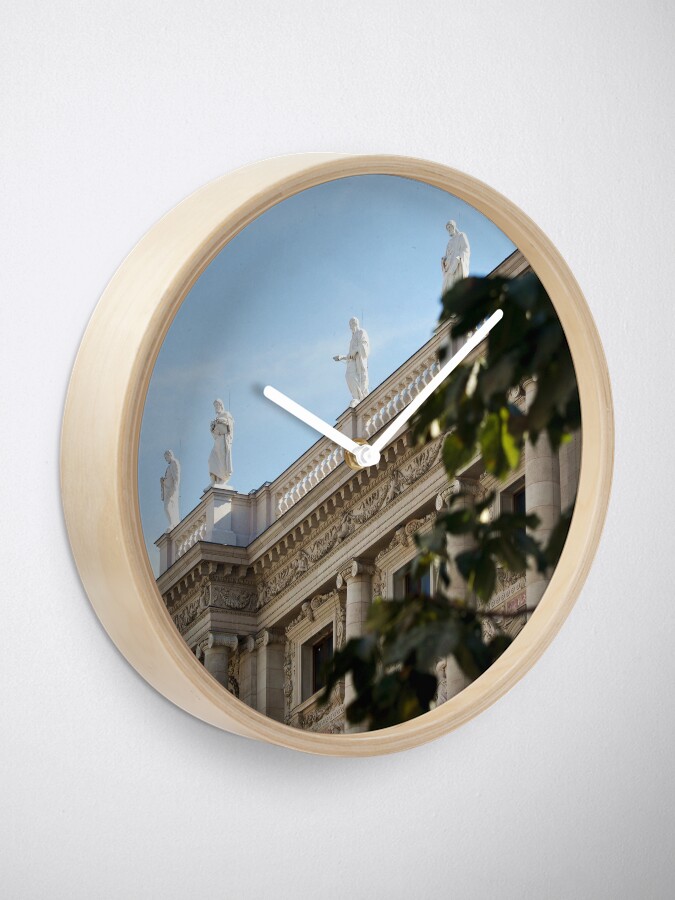Alternate view of Traditional building frontage, Vienna Clock