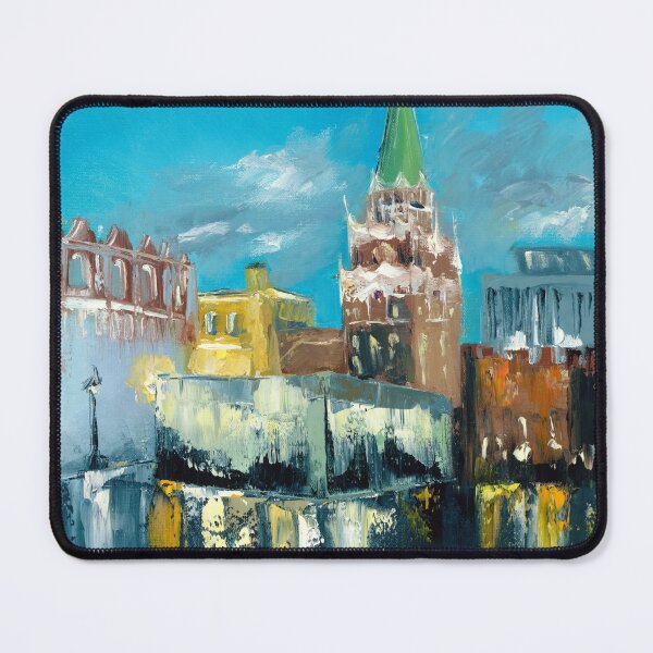 Item preview, Moscow Christmas Market Lights Up the Sky designed and sold by EveSmyth.