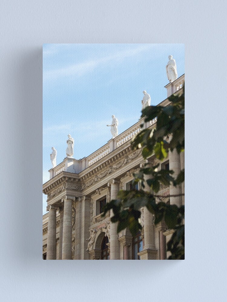 Alternate view of Traditional building frontage, Vienna Canvas Print