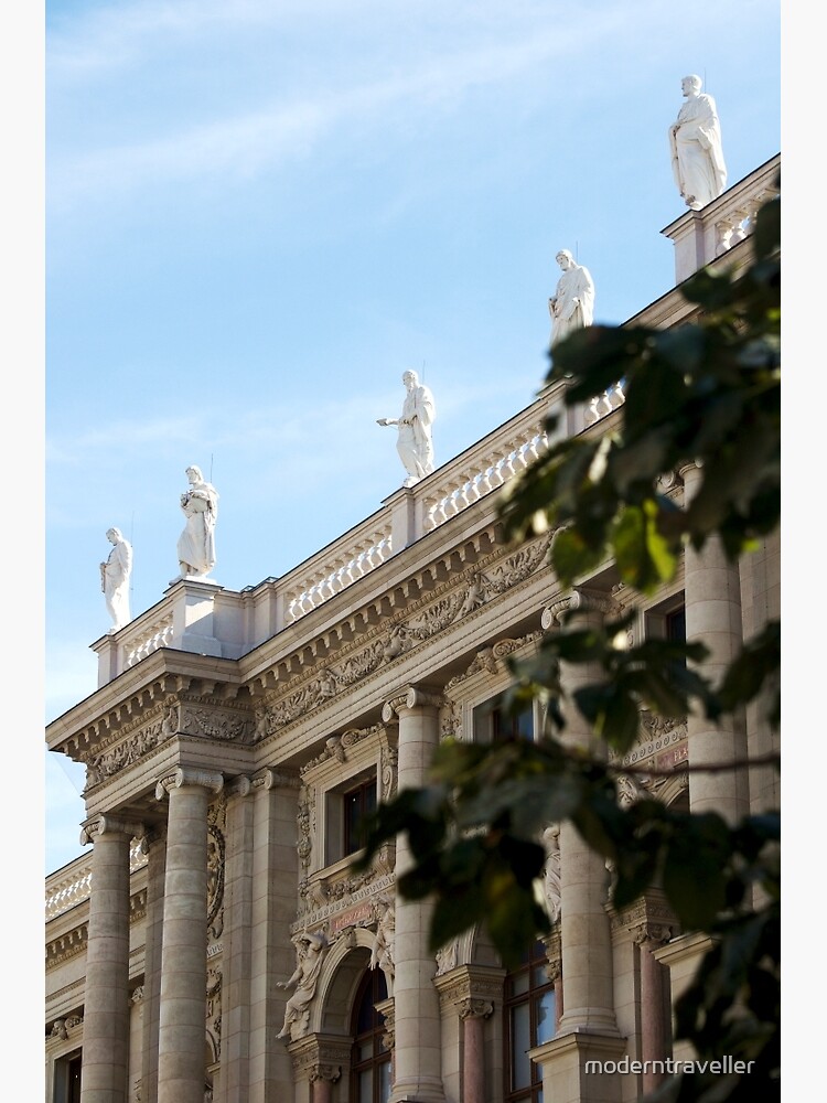Traditional building frontage, Vienna by moderntraveller