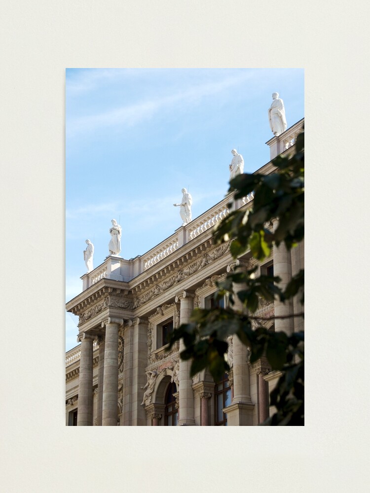 Alternate view of Traditional building frontage, Vienna Photographic Print