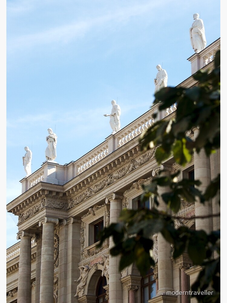 Traditional building frontage, Vienna by moderntraveller