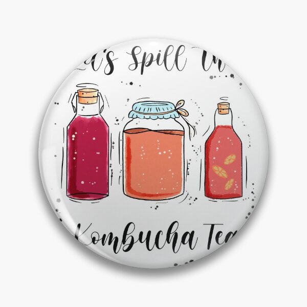 Item preview, Let’s Spill the Kombucha Tea Lover Funny Tea Drink Scoby designed and sold by ksrogersdesigns.