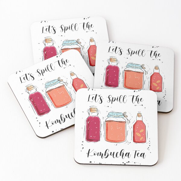 Item preview, Let’s Spill the Kombucha Tea Lover Funny Tea Drink Scoby designed and sold by ksrogersdesigns.