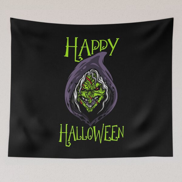 Item preview, Happy Halloween Witch designed and sold by MyFreakyWorld.