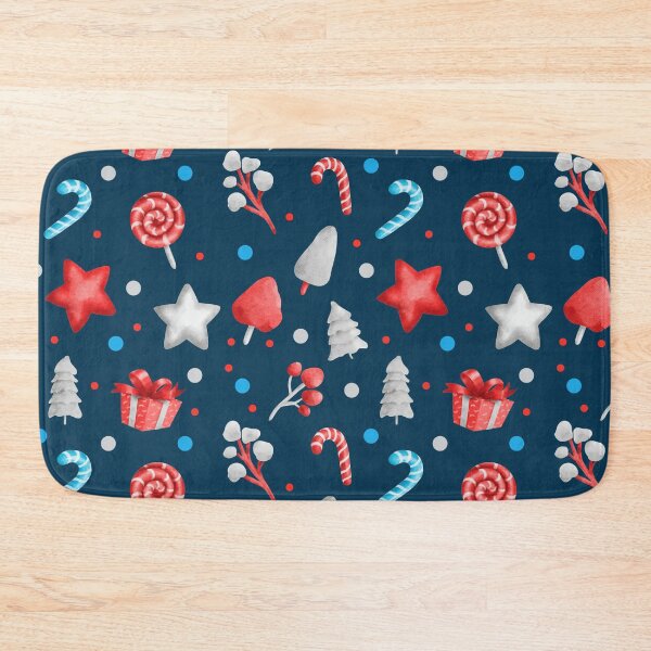 Item preview, Christmas Candy Land Red, White and Blue designed and sold by Bliss Find And Design.