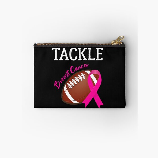 Item preview, Tackle Football Pink Ribbon Breast Cancer designed and sold by zedesigner-.