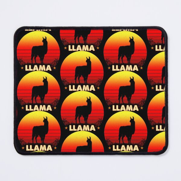 Item preview, llama Retro Vintage Sunset Animals designed and sold by Cuatrocaminos.