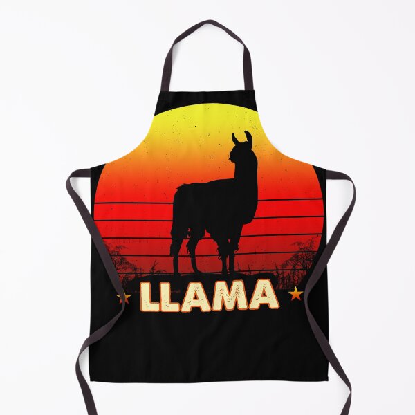 Item preview, llama Retro Vintage Sunset Animals designed and sold by Cuatrocaminos.