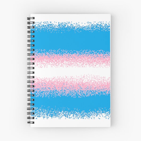 Item preview, Transgender Flag Pixel Fade designed and sold by pokemon99883.