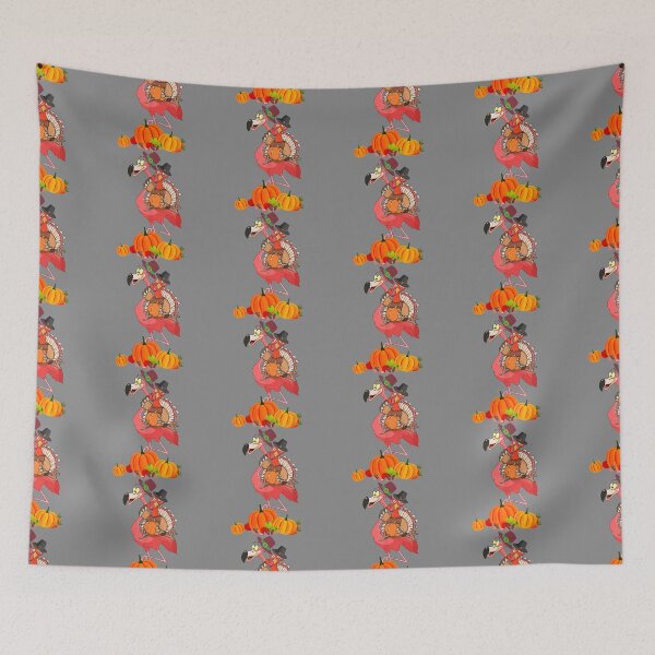 Item preview, Flamingo Thanksgiving Halloween designed and sold by DyanStoy.