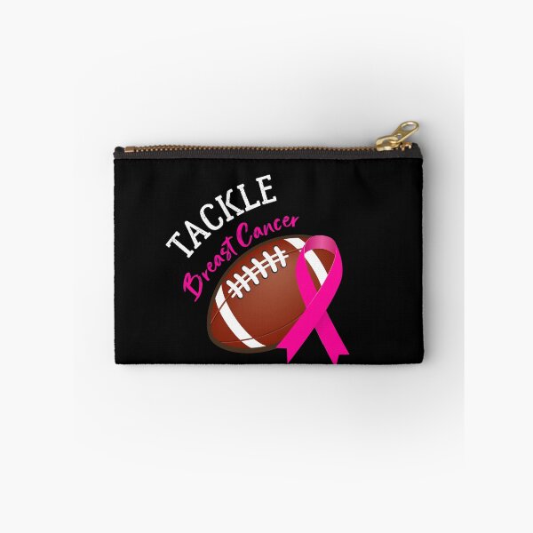 Item preview, Tackle Football Pink Ribbon Breast Cancer designed and sold by zedesigner-.