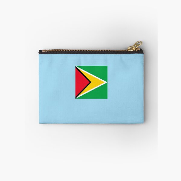 Item preview, Guyana Flag Square designed and sold by AlwaysAwesome.