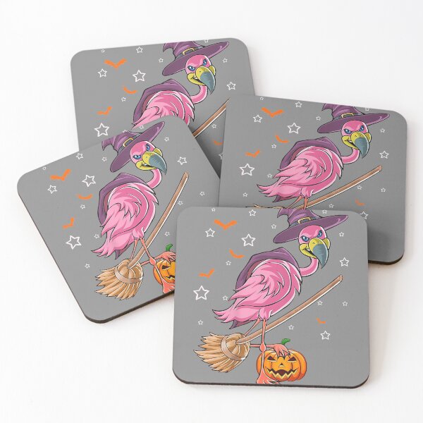 Item preview, Flamingoween Funny Witch Flamingo Lover Halloween Women Kids designed and sold by DyanStoy.