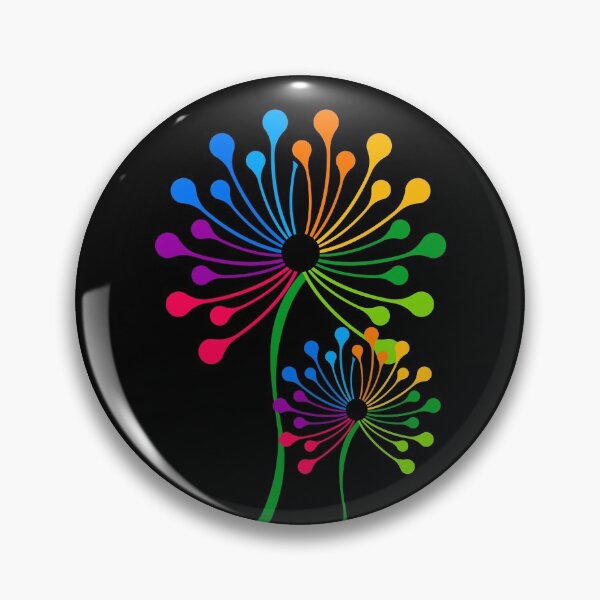 Item preview, Rainbow Dandelions designed and sold by ChelleCreate.