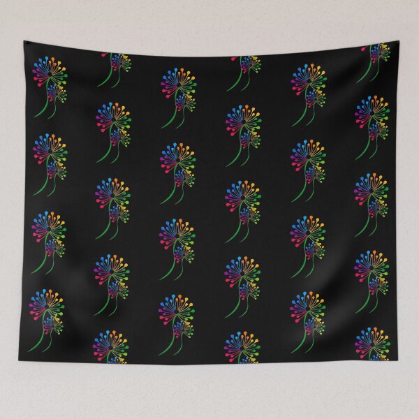 Item preview, Rainbow Dandelions designed and sold by ChelleCreate.