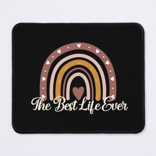 Item preview, The Best Life Ever Boho Rainbow designed and sold by Power of Print.