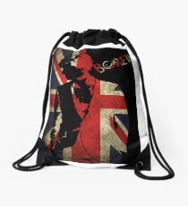 Sherlock Bored Vector Drawstring Bag