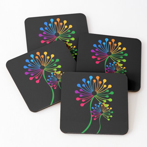 Item preview, Rainbow Dandelions designed and sold by ChelleCreate.