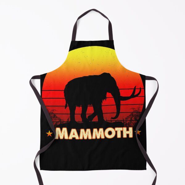 Artikelvorschau, Mammut-Dinosaurier prähistorische, Retro-Vintage-Sonnenuntergang-Tiere entworfen und verkauft von Cuatrocaminos.