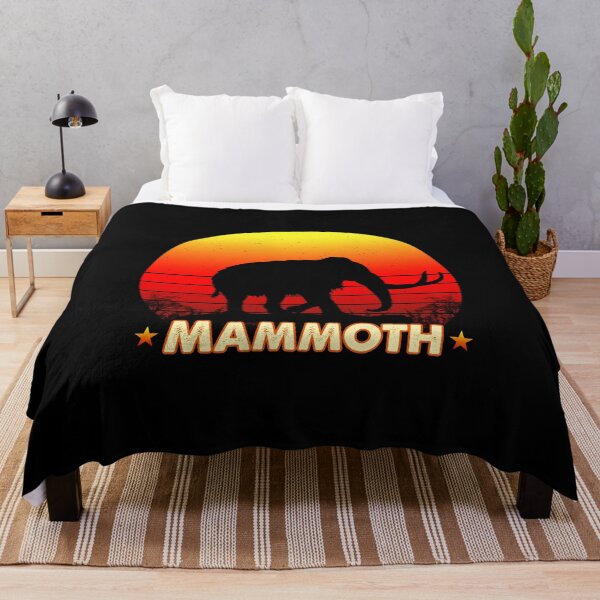 Item preview, Mammoth Dinosaur Prehistoric,Retro Vintage Sunset Animals designed and sold by Cuatrocaminos.