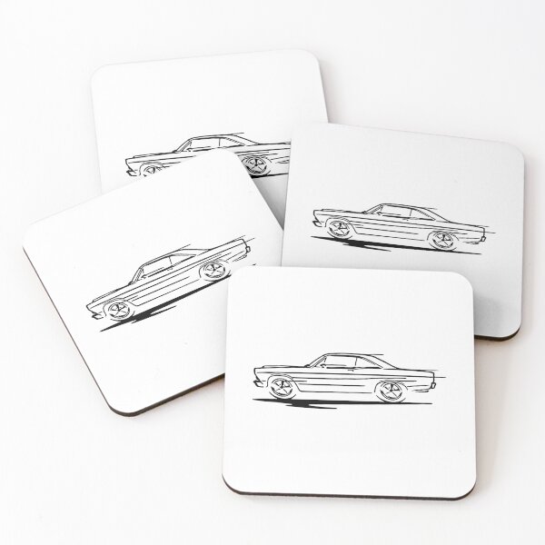 Item preview, 1966 1967 Ford Fairlane Hardtop Redline Design designed and sold by JonesAshera.