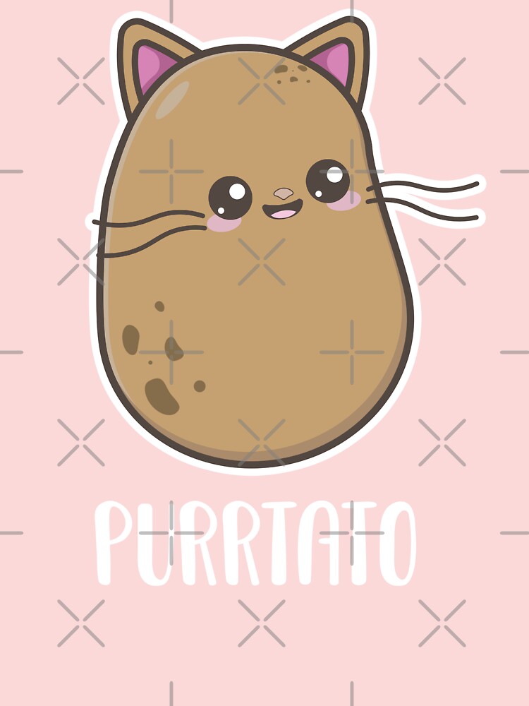 Kawaii potato cat sale