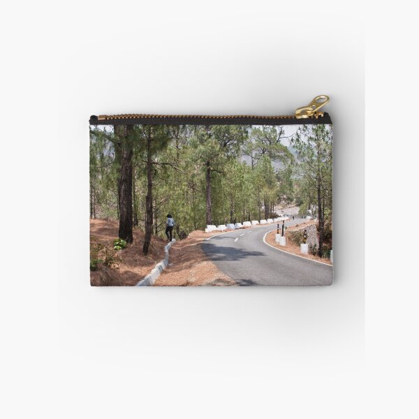 Item preview, Girl on a mountain highway road designed and sold by ashishagarwal74.