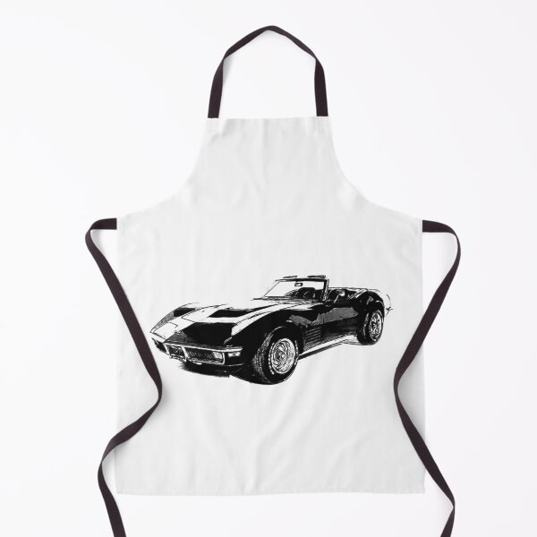 Item preview, 1971 Chevrolet Corvette convertible drawing designed and sold by JonesAshera.