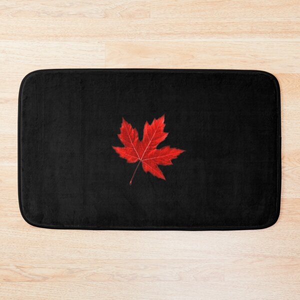 Item preview, red Maple Leaf stickers designed and sold by PAYSD.