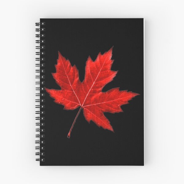 Item preview, red Maple Leaf stickers designed and sold by PAYSD.