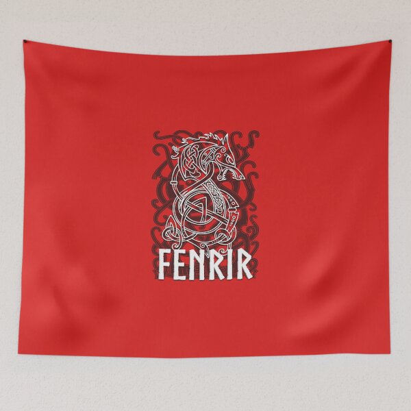 Item preview, Fenrir Viking Norse Mythology Great Wolf Essential designed and sold by NikitaHeidenr.