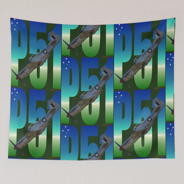 Item preview, P51 Background Design - Mustang VH-AGJ designed and sold by muz2142.