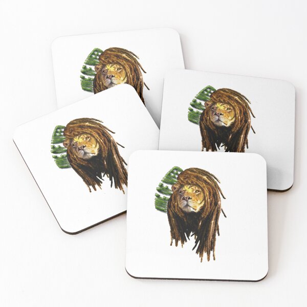 Item preview, Lion Braid Rastafari Reggae, reggae, mammal, designed and sold by JonesAshera.