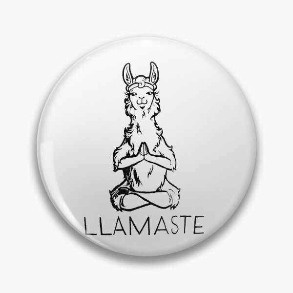 Item preview, Llamaste Cute, Funny Yoga Llama Namaste Workout designed and sold by JonesAshera.