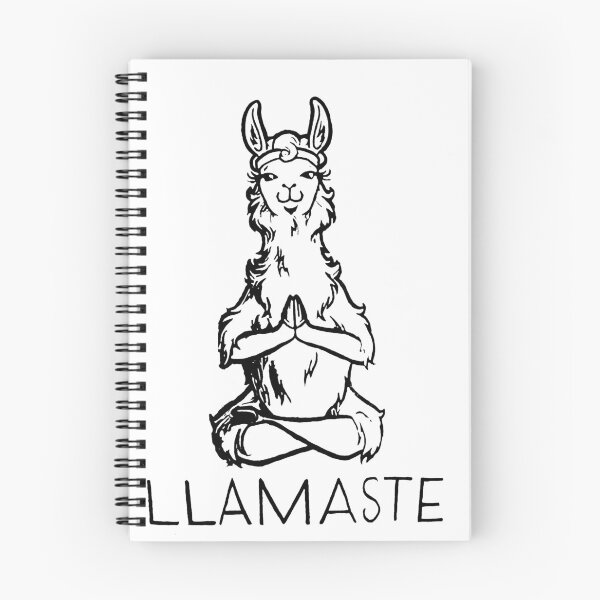 Item preview, Llamaste Cute, Funny Yoga Llama Namaste Workout designed and sold by JonesAshera.