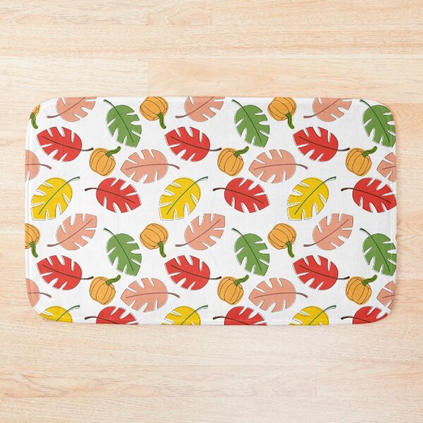 Item preview, Leaves and Pumpkins designed and sold by AleksaDesignMTL.