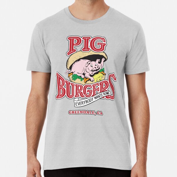 Item preview, Pig Burgers designed and sold by TeeArcade84.