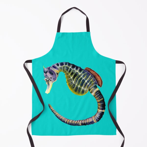 Item preview, Big-bellied seahorse - blue designed and sold by LorenDowding.